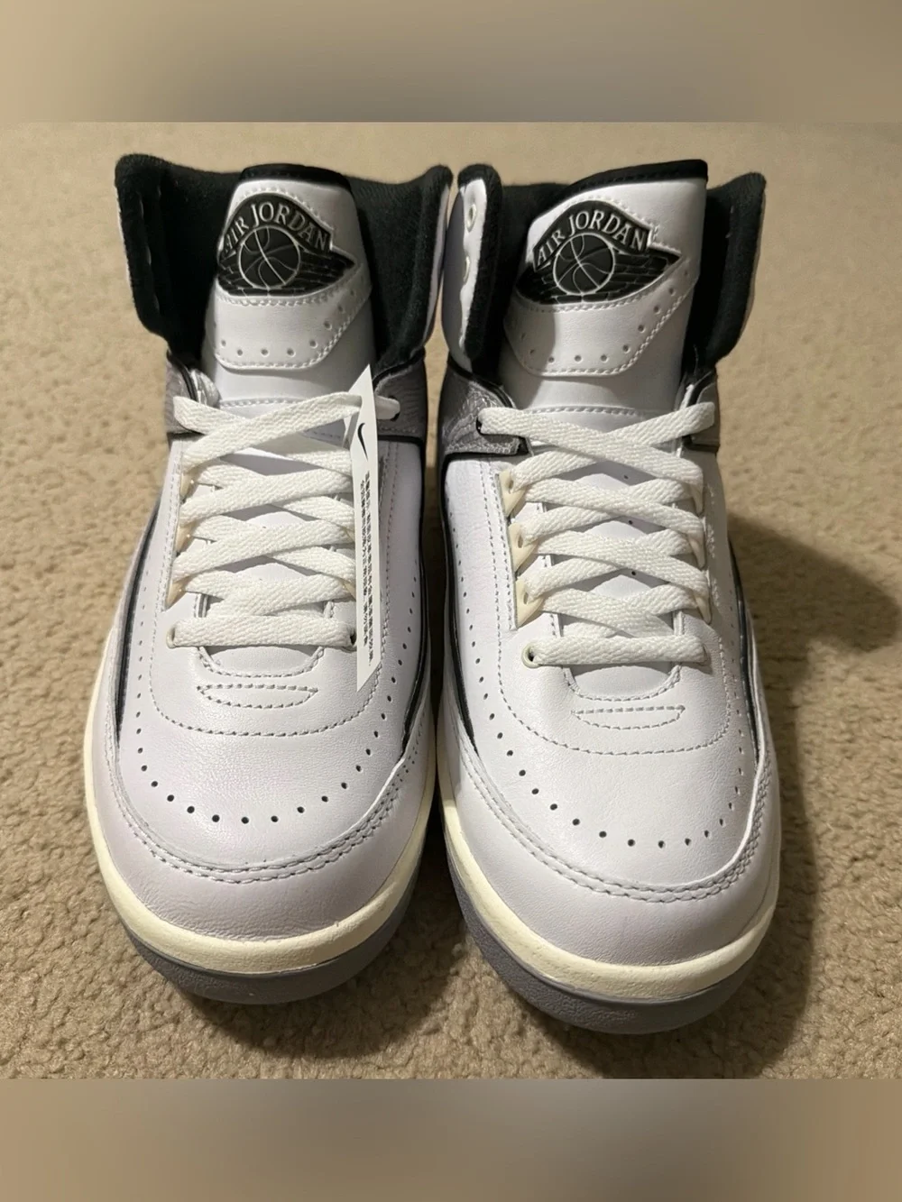 Air Jordan 2 Retro GS Python Size 7Y Women’s 8.5 Shoes Sneakers DQ8562-102 NEW